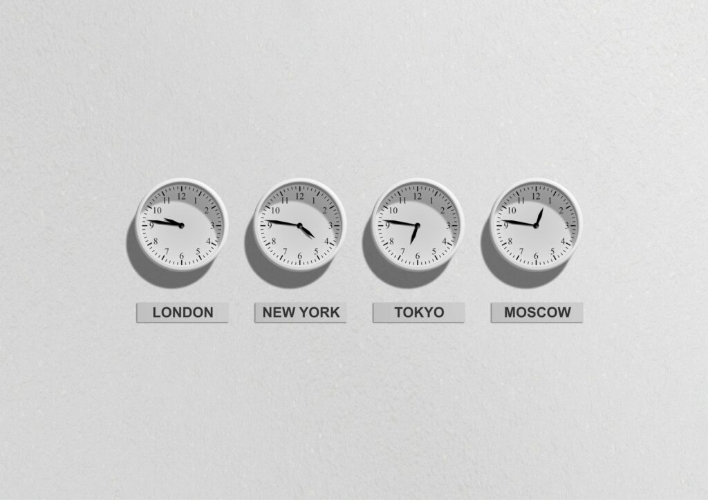 time zone clock