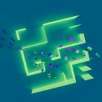 abstract digital interaction