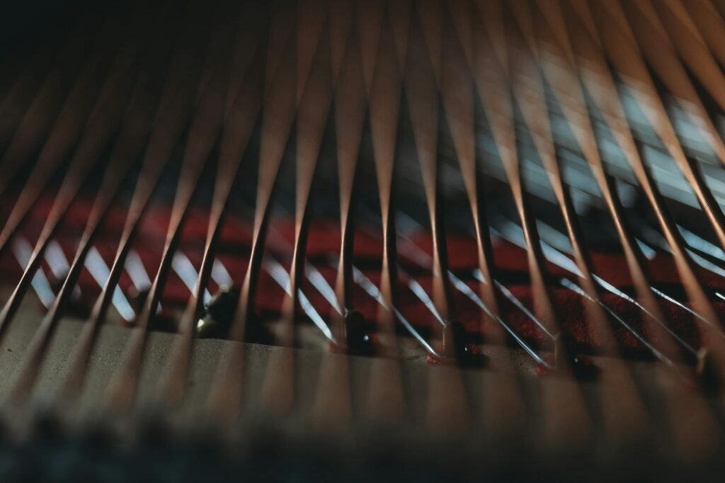 abstract music sound waves