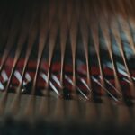 abstract music sound waves