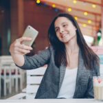 candid influencer aesthetic