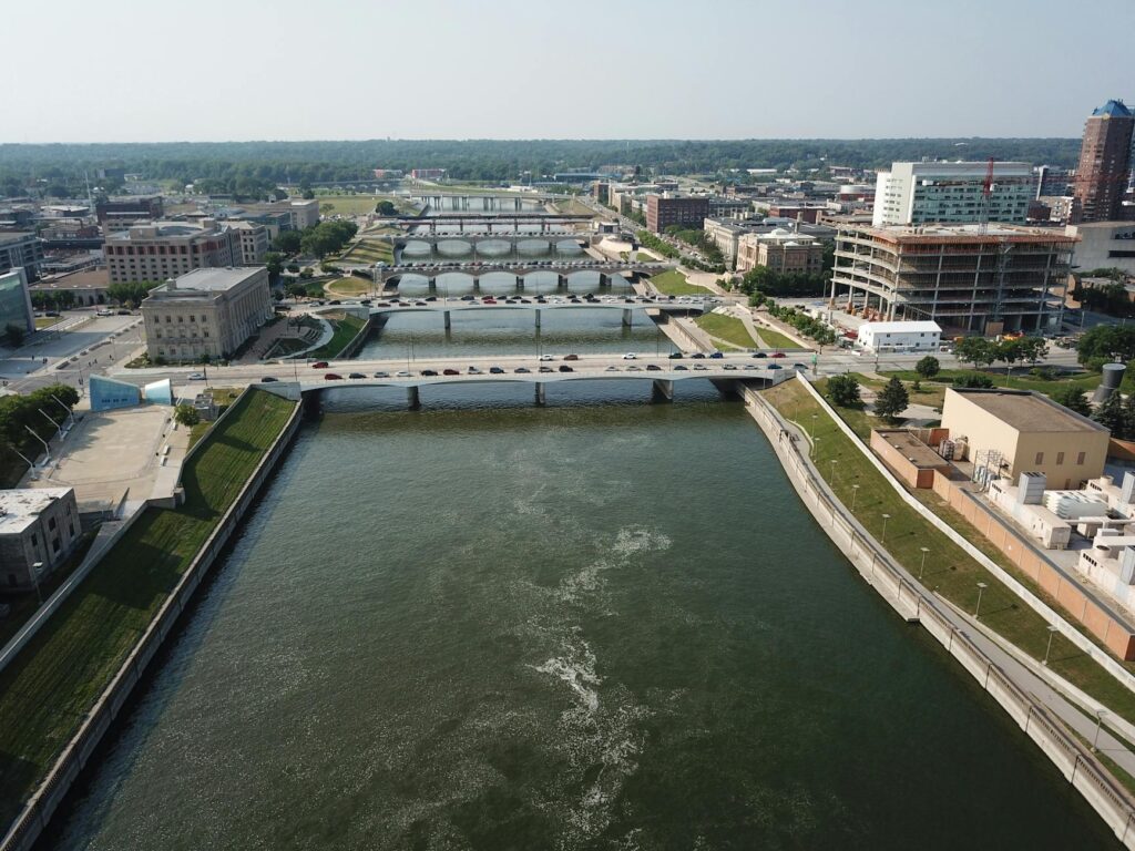 Central Iowa skyline Des Moines