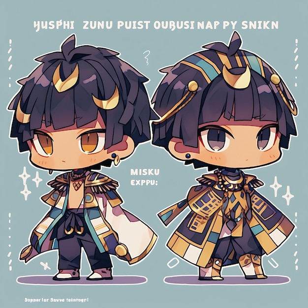 Chiikawa characters illustration