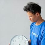 clock showing CDT time