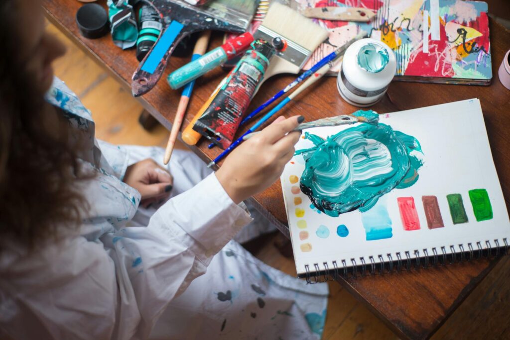 creative exploration sketchbook