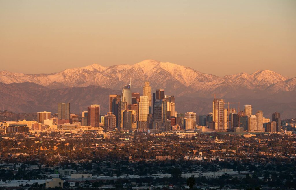 Downtown Los Angeles skyline