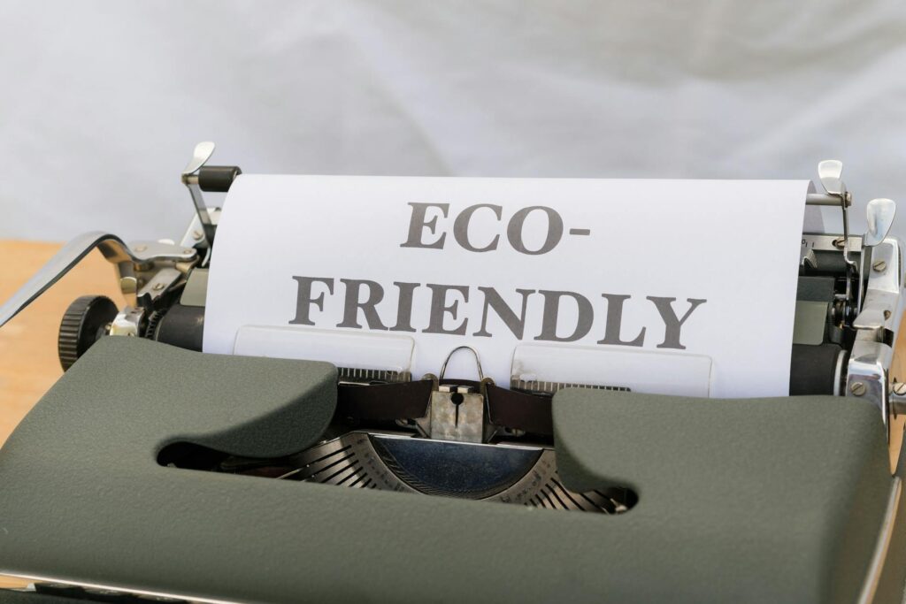 eco friendly shipping concept