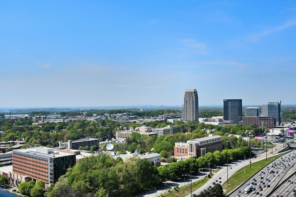 Greensboro skyline NC
