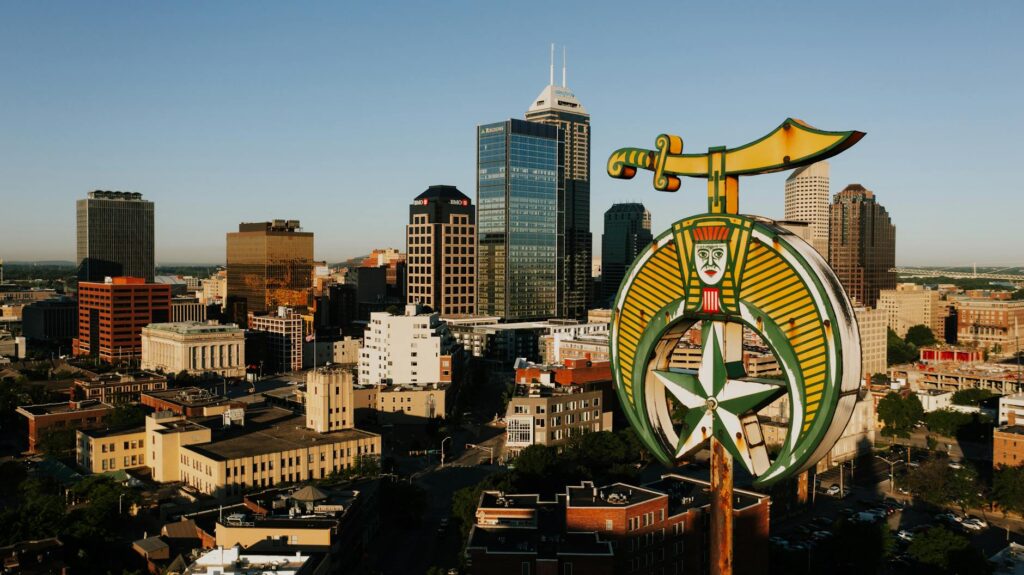 Indiana high school basketball game