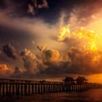 Naples Florida pier sunset
