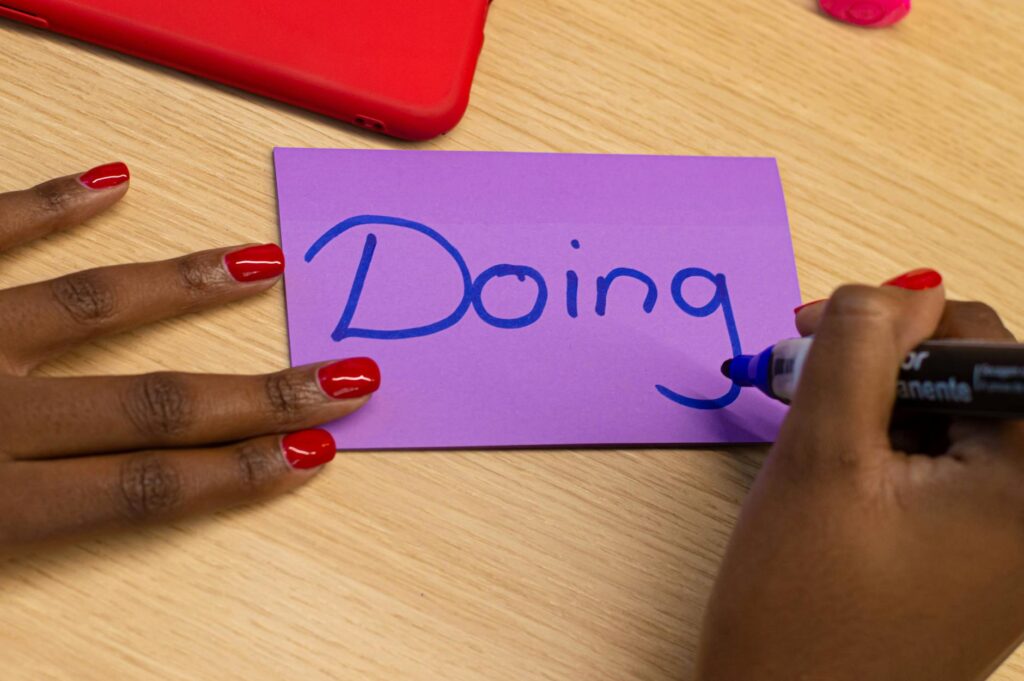 notes to action plan