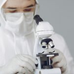 person analyzing budget