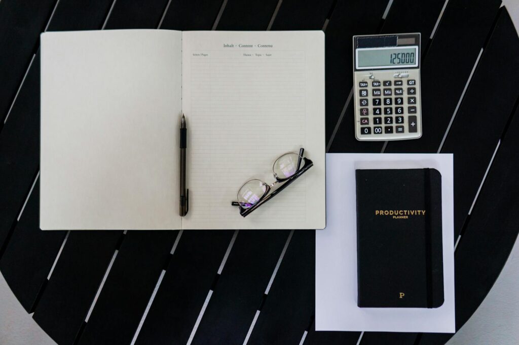 productivity planner workflow
