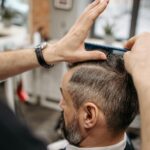 professional hair salon interior