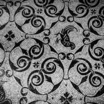 Roman mosaic fish Pompeii