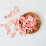 sandalwood and rose petals