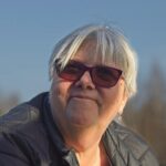 Sandi Toksvig speaking at event