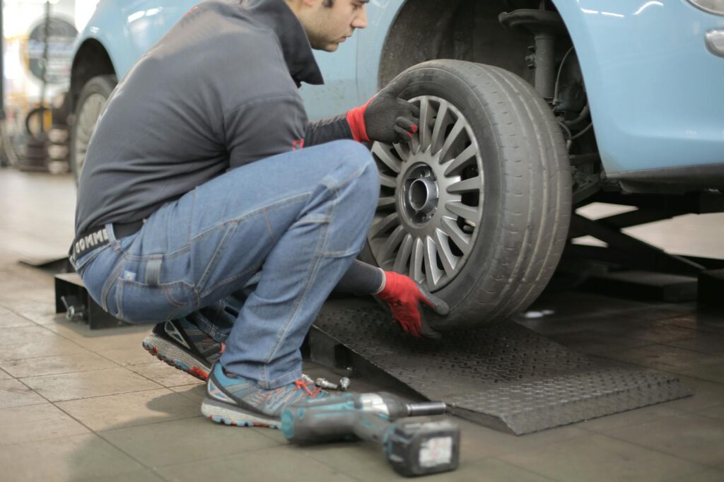 tyre change tools kit